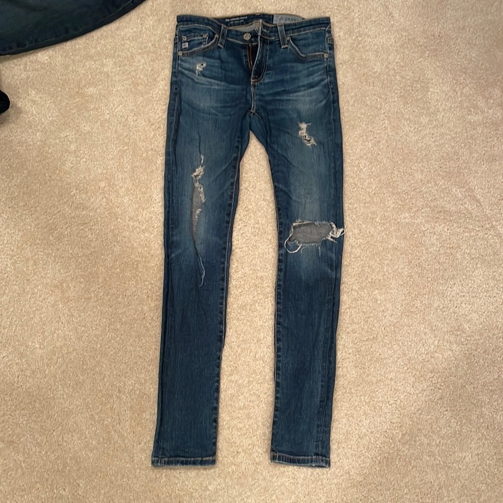 AG super skinny ankle legging jeans